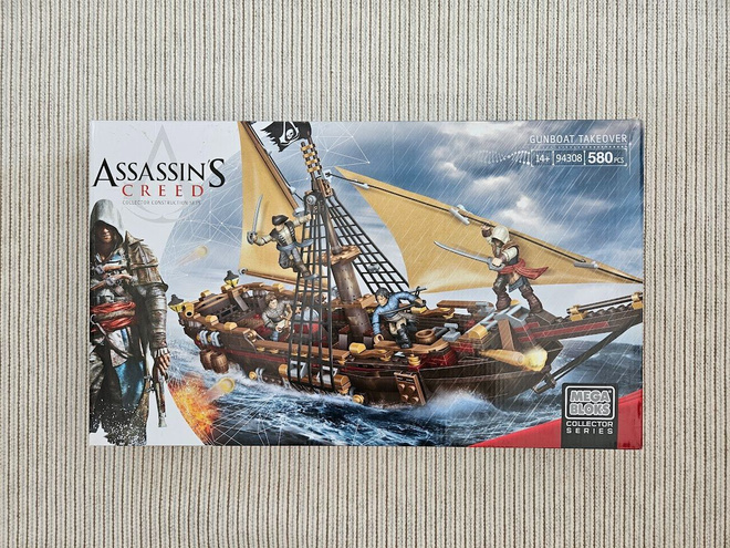 Assassin's Creed Gunboat Takeover Mega Bloks (uusi)
