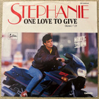 [12''] STEPHANIE: ONE LOVE TO GIVE (Remix) - pikkukuva 1