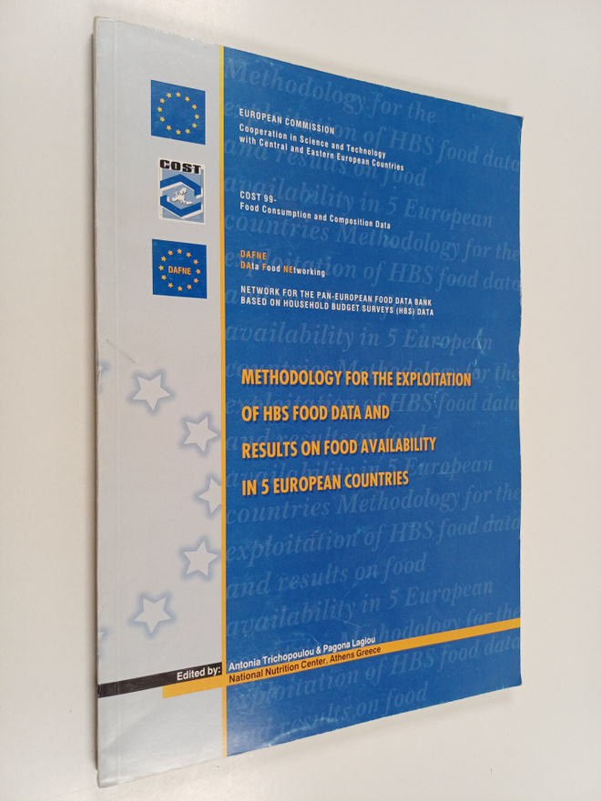 Antonia Trichopoulou : COST Action 99 - Methodology for t...