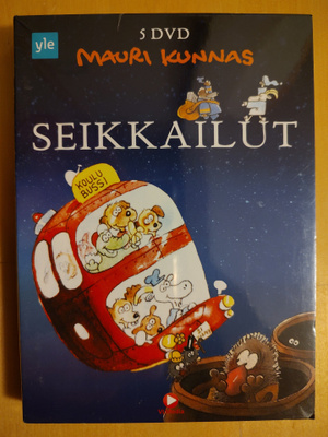 Mauri Kunnas - seikkailut 5DVD uusi