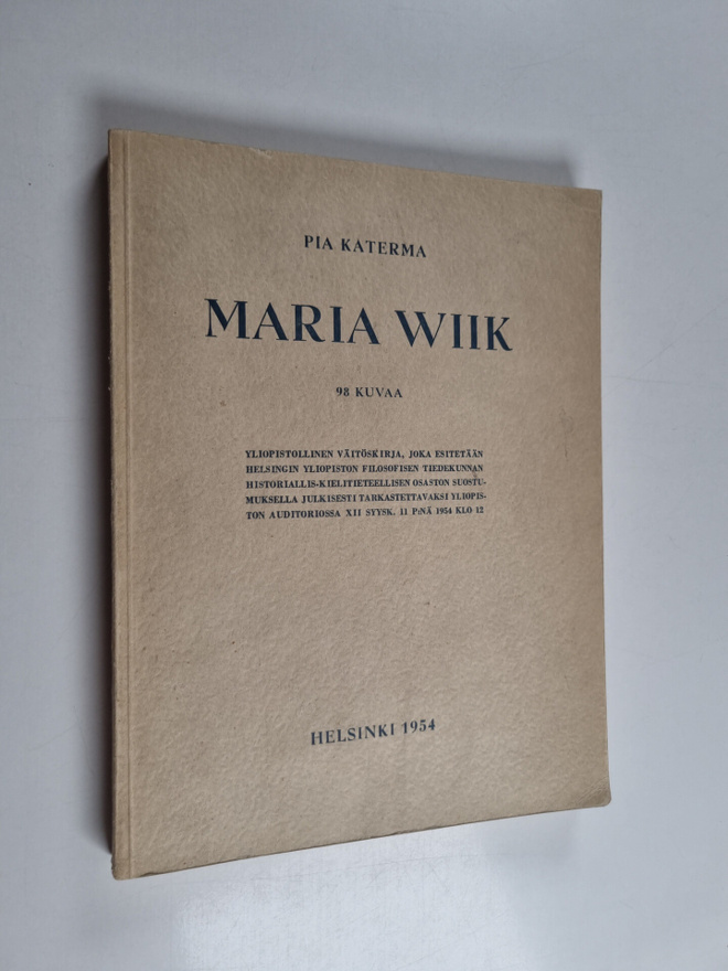 Pia Katerma : Maria Wiik : 98 kuvaa