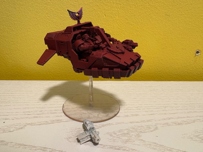 Warhammer 40K Space Marine Land Speeder Blood Angels