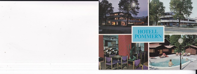 Mariehamn , Hotel Pommern, sommitelmakortti   b687