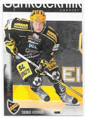 2010-11 CardSet #244 Tuomas Kiiskinen Saipa