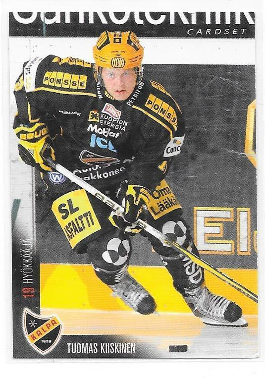 2010-11 CardSet #244 Tuomas Kiiskinen Saipa
