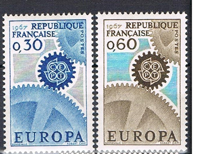 Ranska 1967 - Europa CEPT  ++