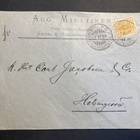 Mainoskuori Aug. Miettinen Pori 3.6.1897 -> Helsinki Stamp - pikkukuva 1