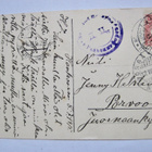 VANHA Postikortti Hanko 1915 Venäjän Sensuuri ym - pikkukuva 2