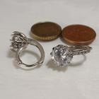 Hopea Swarovski Aretes OrO Cristal korvakorut - pikkukuva 4
