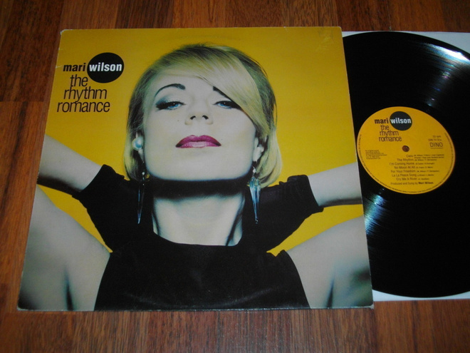 MARI WILSON - The Rhythm Romance - LP 1991 jazz pop EX
