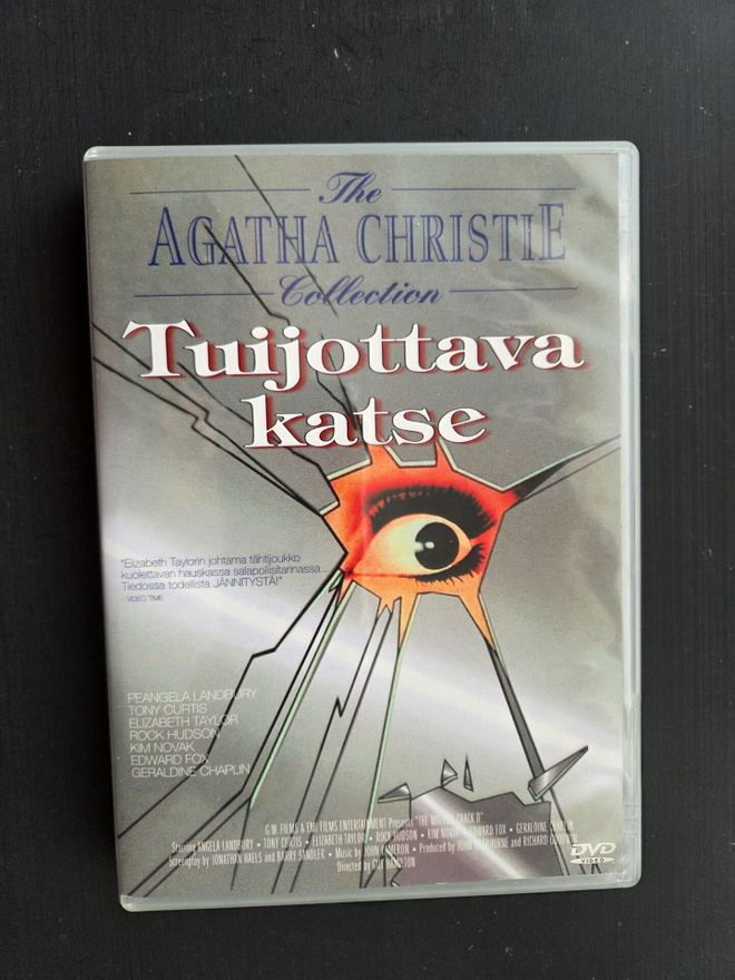 CHRISTIE . TUIJOTTAVA KATSE . DVD . HUDSON . CURTIS .