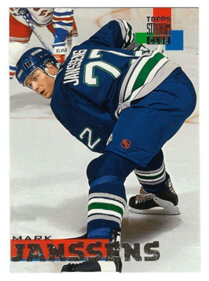 94-95 Topps Stadium Club #212 Mark Janssens