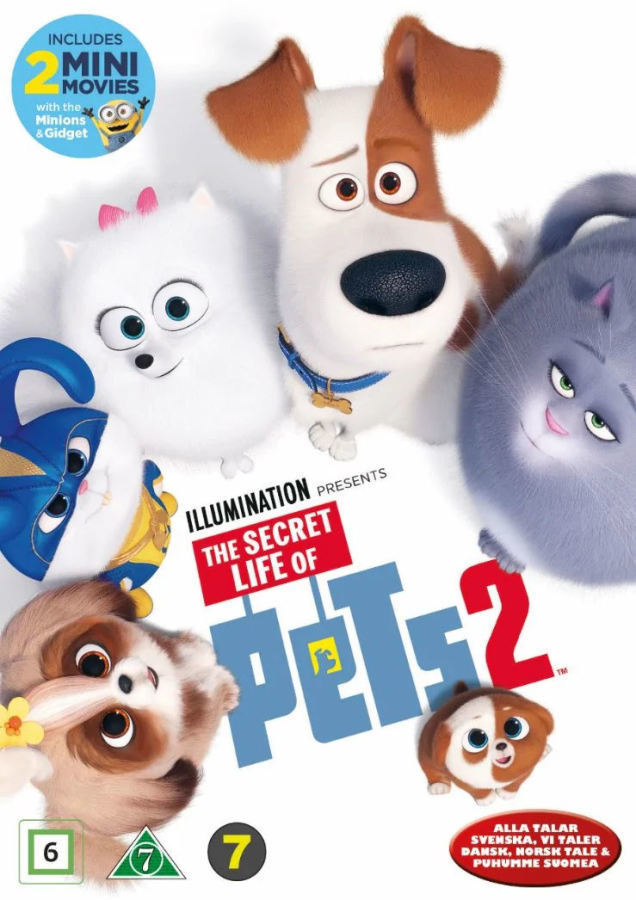 Lemmikkien salainen elämä 2 dvd elokuva