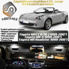 Toyota MR2 (W30) Sisätilan LED-sarja 5-osainen - pikkukuva 1