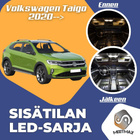 Volkswagen Taigo Sisätilan LED-sarja 7-osainen - pikkukuva 1