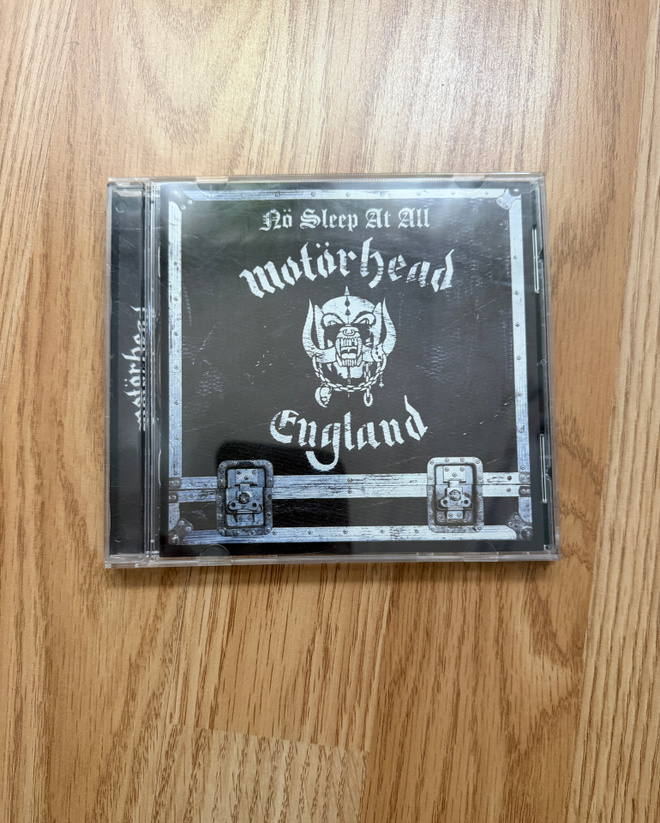 Motörhead no sleep at all  CD