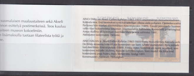 1997 Pro Filatelia vihko postituoreena.