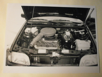 Ford Fiesta 1989, moottori, mv isokok. valokuva