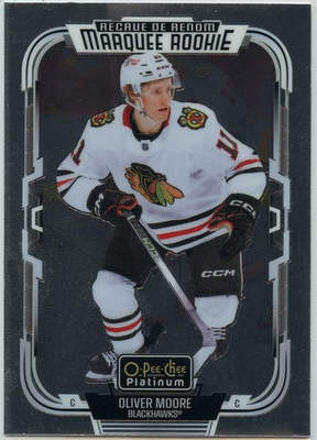 2025-26 OPC Platinum #221 Oliver Moore RC
