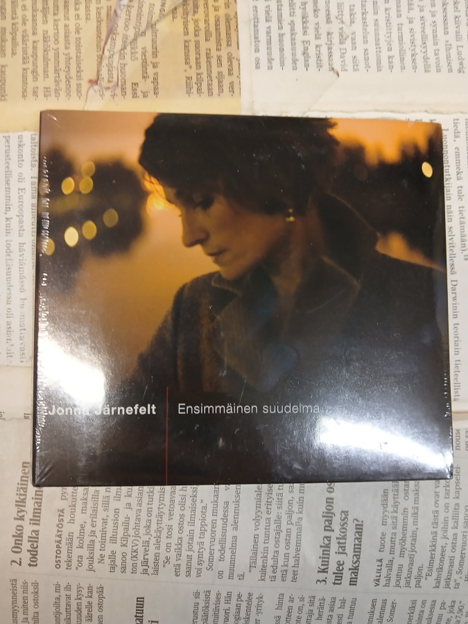 Jonna Järnefelt - Ensimmäinen suudelma (UUSI CD)