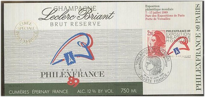 Ranska Mi 2661 Philafrance 89 muistoliuskalla
