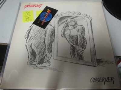 INSIDEOUT - OBSERVER LP SUOMI '86 PAINOS M-/M-