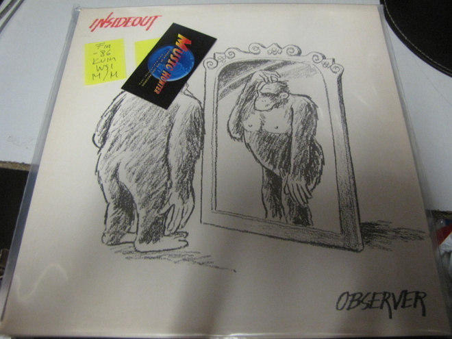 INSIDEOUT - OBSERVER LP SUOMI '86 PAINOS M-/M-