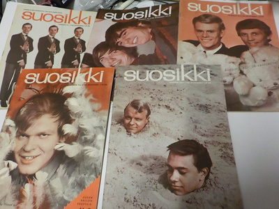 SUOSIKKI LEHTIÄ VUODELTA 1965 19,99€/kpl TAI 50€/3kpl