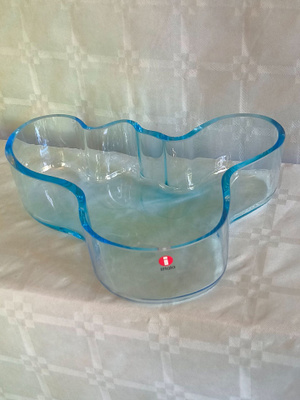 Design Alvar Aalto Laguuninsininen Bowl-Malja