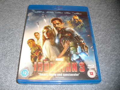 IRON MAN 3 (Robert Downey Jr) BD, EI FI-text***