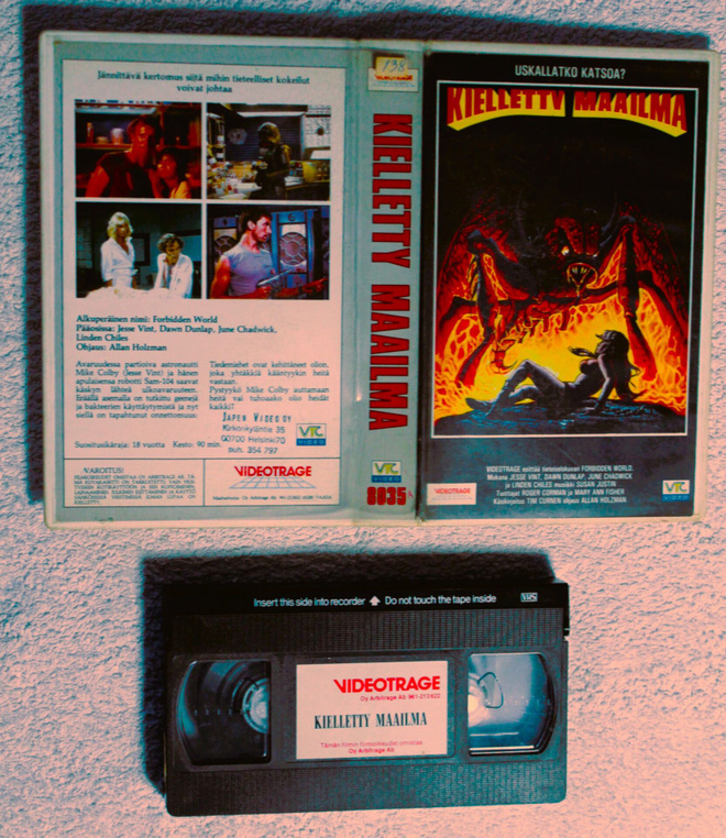 KIELLETTY MAAILMA - FORBIDDEN WORLD KERÄILYHARVINAISUUS