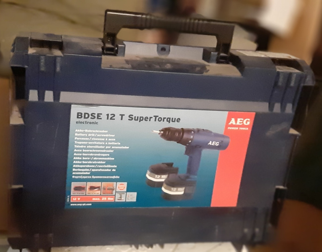 Työkalulaatikko AEG BDSE 12 T Super Torque