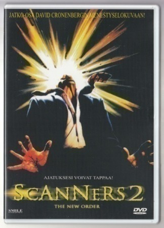 Scanners 2: The New Order (DVD) v.1991. Uusi ja muoveissa