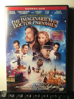 THE IMAGINARIUM OF DOCTOR PARNASSUS, DVD, Gilliam, Ledger