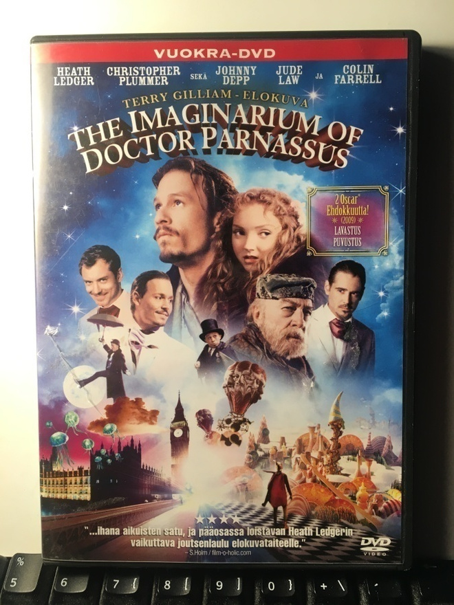 THE IMAGINARIUM OF DOCTOR PARNASSUS, DVD, Gilliam, Ledger