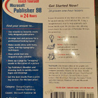 Microsoft Publisher 98 ohjelmisto CD-ROM +Teach yourself Pub - pikkukuva 2