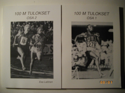 100 m - tilastot ja tulokset osat 1 ja 2 (31.1)