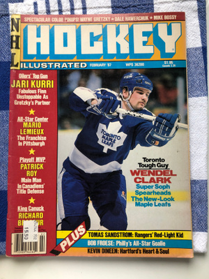 Hockey Illustrated Helmikuu 1987.