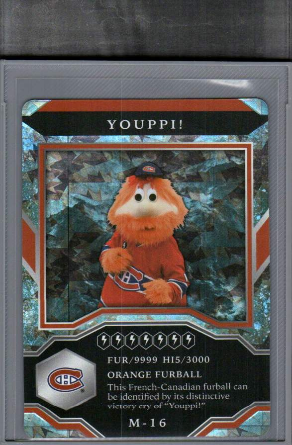 2021-22 Upper Deck MVP - Mascots - Sparkle - 1,75 € / kpl