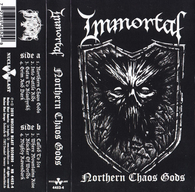 Immortal – Northern Chaos Gods KASETTI SEALED badge patch…