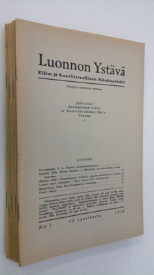 Luonnon ystävä vuosikerta 1938