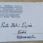 Tyttö ja kaksi mäyräkoiraa - kolme ystävystä, k. k-k 1910 - pikkukuva 2