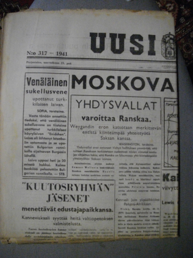 Uusi Suomi Nro 317/21.11.1941 (3.3)