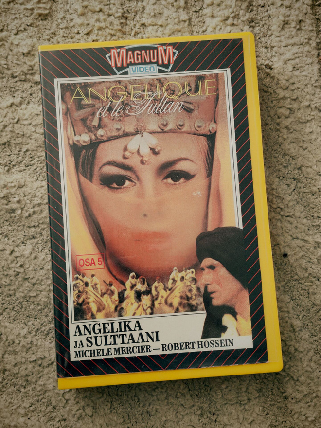 Angelika ja sulttaani (1968) VHS