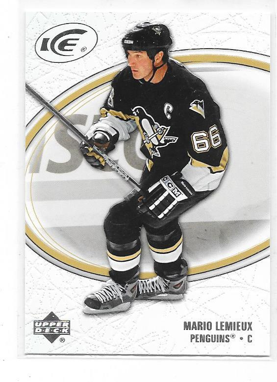 2004-05 UD Ice #76 Mario Lemieux Pittsburgh Penguins