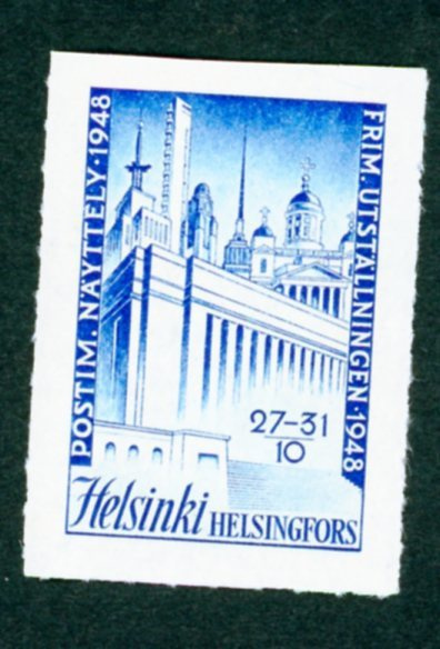 1948 Postimerkkinäyttelyn kirjeensulkija **