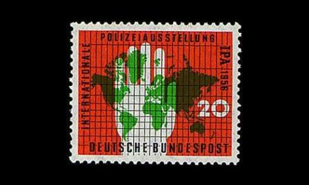 Saksa 240 ** Kansainväliset poliisimessut (1956)
