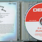 CAT STEVENS . CD-LEVY . MATTHEW & SON - pikkukuva 2