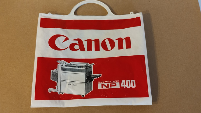 Canon MUOVIKASSI 1970- luvulta  NP 400 Plan paperi copier