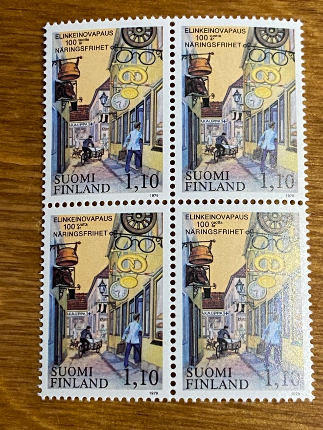 ELINKEINOVAPAUS 100 VUOTTA NELIÖ**